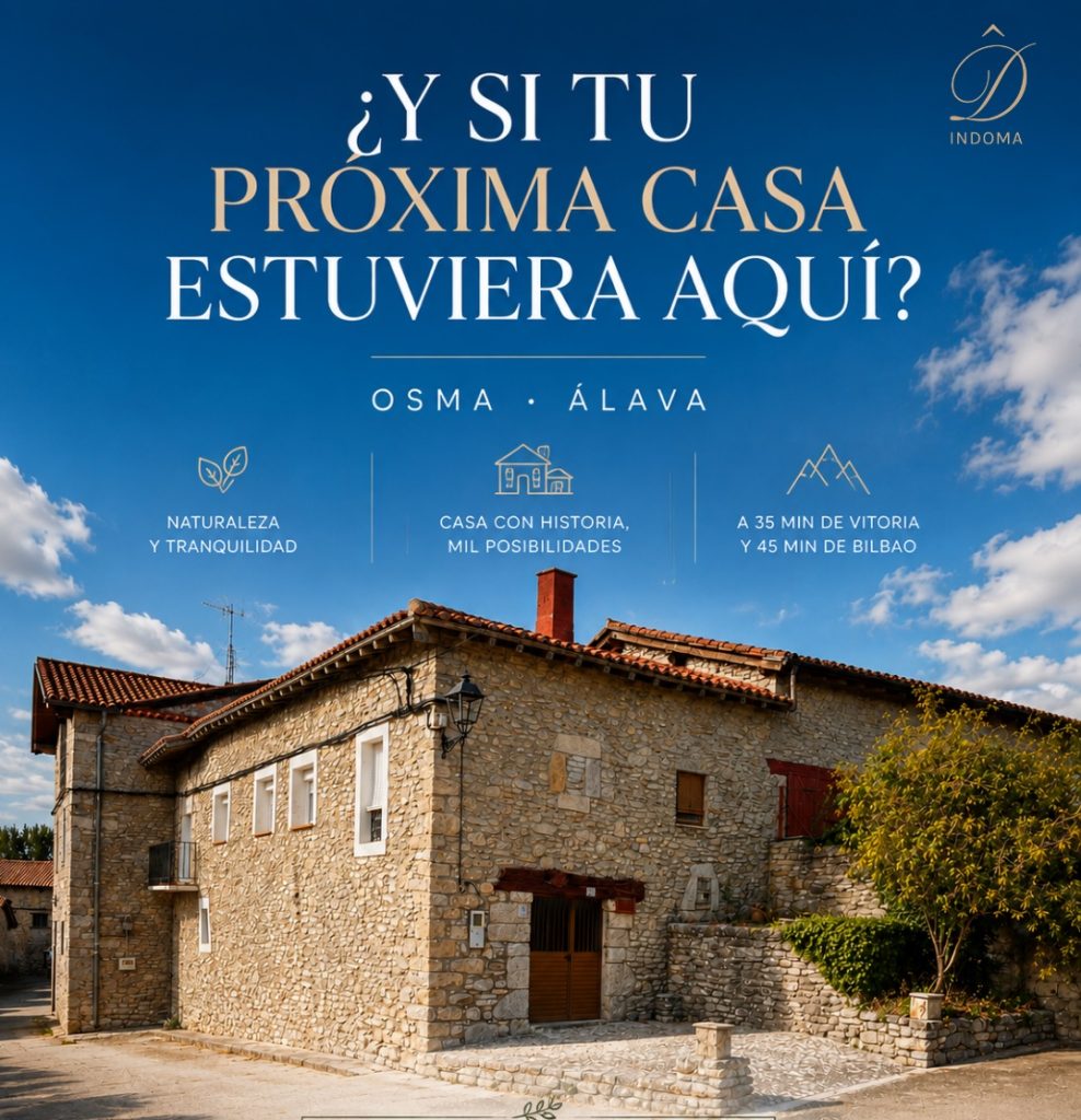 Casa de piedra en Osma, Álava