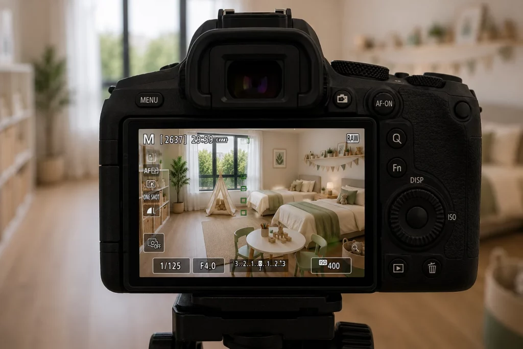 Reportaje fotográfico profesional para anunciar una vivienda en venta.