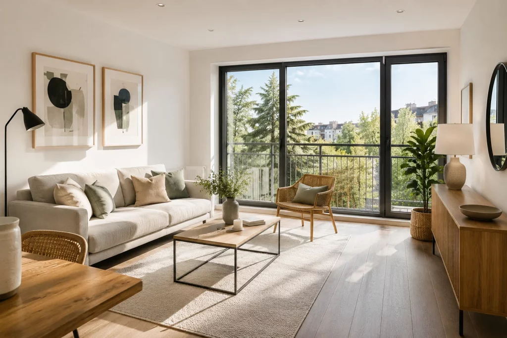 Vivienda preparada para la venta mediante Home Staging.
