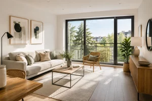 Vivienda preparada para la venta mediante Home Staging.