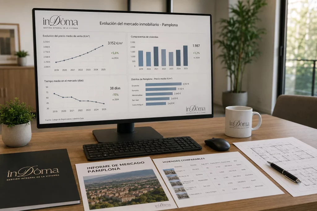 Análisis del mercado inmobiliario para calcular el precio de una vivienda.