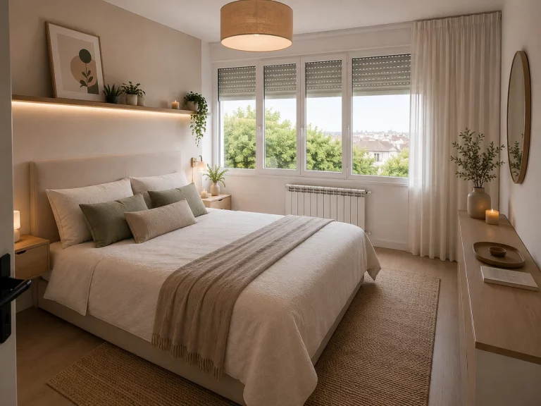 dormitorio reformado para la venta de vivienda
