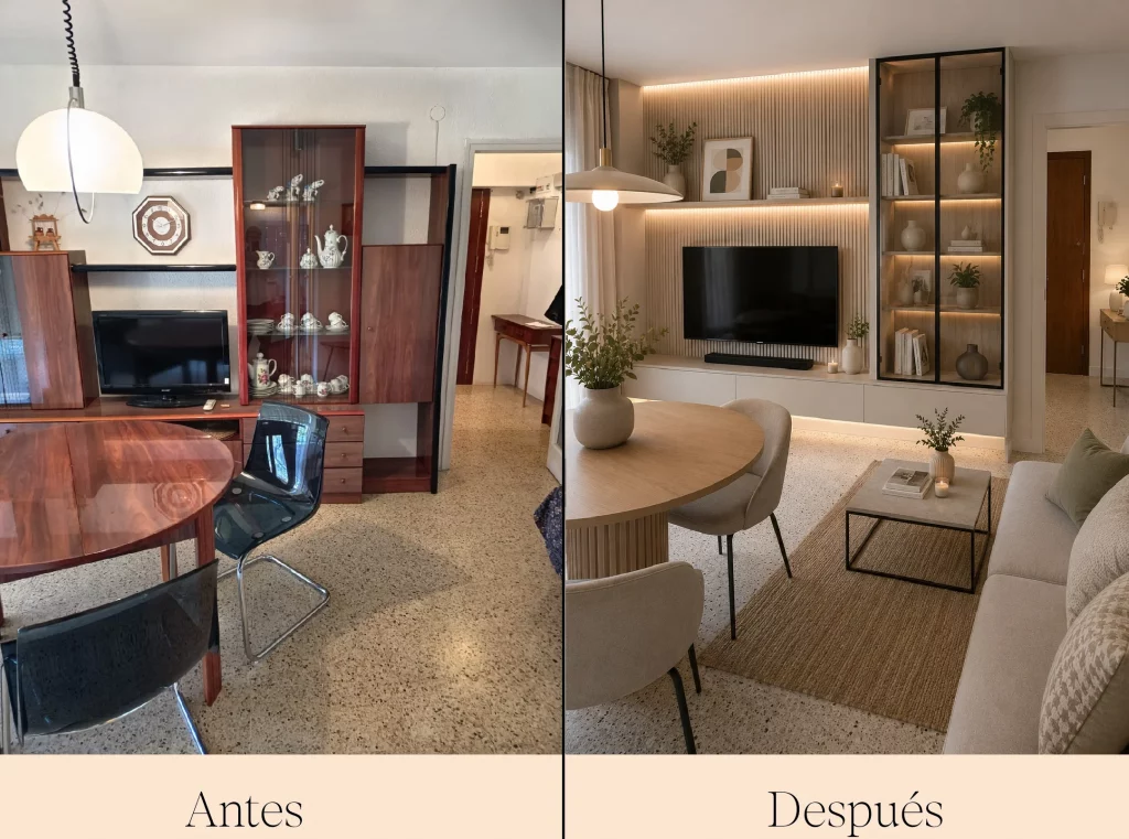 Estado actual y propuesta de transformacion de salón comedor